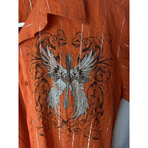 Meztizos‎ Orginal Womens Size Medium Button Down 3/4 Sleeve Vintage Y2K - Picture 8 of 10